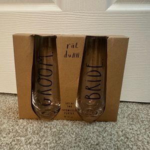 💥BRAND NEW💥 Rae Dunn Champagne Flutes
